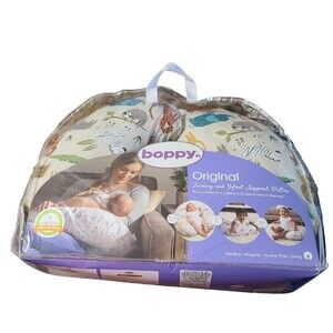 Boppy Nursing Pillow and Positioner Jungle Neutral Colors